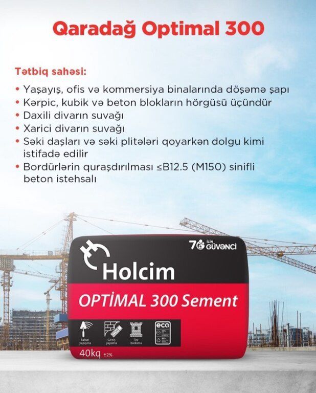 "Holcim" sement — Təmir və inşaat, Bakı (3)