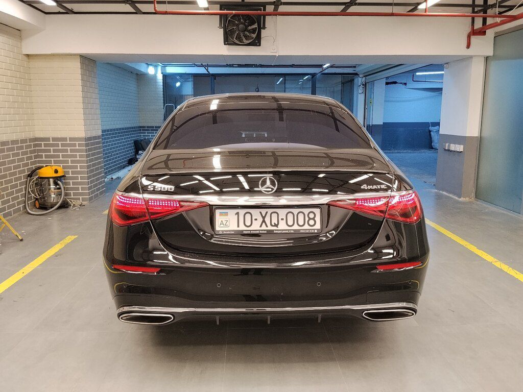 Mercedes S 500 4MATIC, 3.0 L, 2021 il, 101 000 km — Avtomobillər, Bakı (4)
