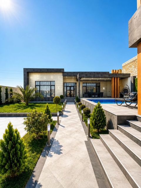 Satılır 5 otaqlı həyət evi/bağ evi 400 m² — Bakı