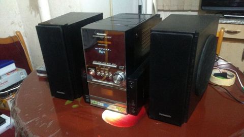 Panasonic CD Stereo System SA‑PM17 mini-musiqi mərkəzi - Komplekt — Bakı