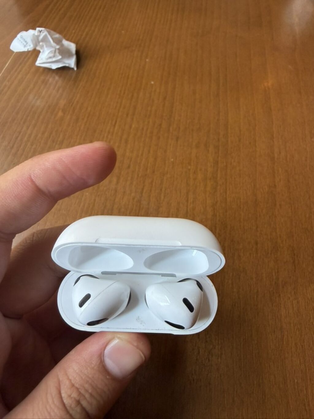 Apple AirPods (3-cü nəsil) – MagSafe şarj qutusu ilə - Rəng: Ağ — Qulaqcıqlar, Sumqayıt (2)