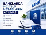 Banklarda müxtəlif hesabların açılması — Taxservices MMC