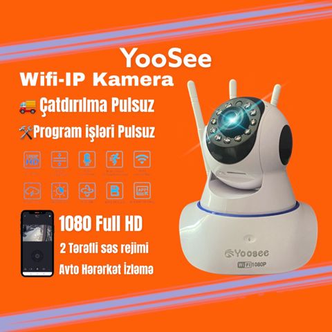 Kamera "İP Yoosee 2MP-1080HD (Wıfı)" — Bakı