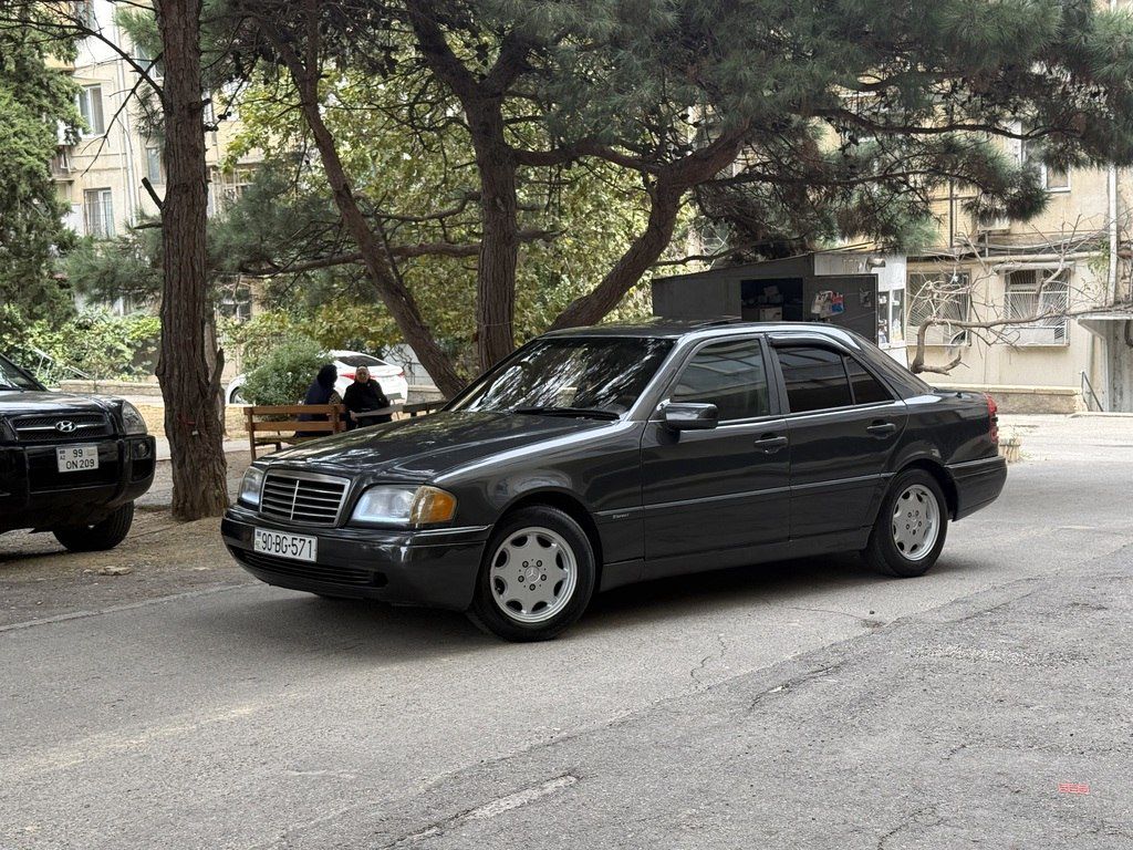 Mercedes C 180, 1.8 L, 1995 il, 244 540 km — Avtomobillər, Bakı (8)