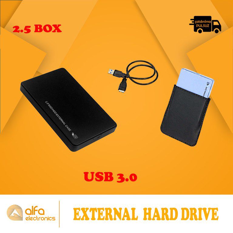 Sərt disk qabları (Hard Disk Box) — Kompüterlər və noutbuklar, Bakı (8)