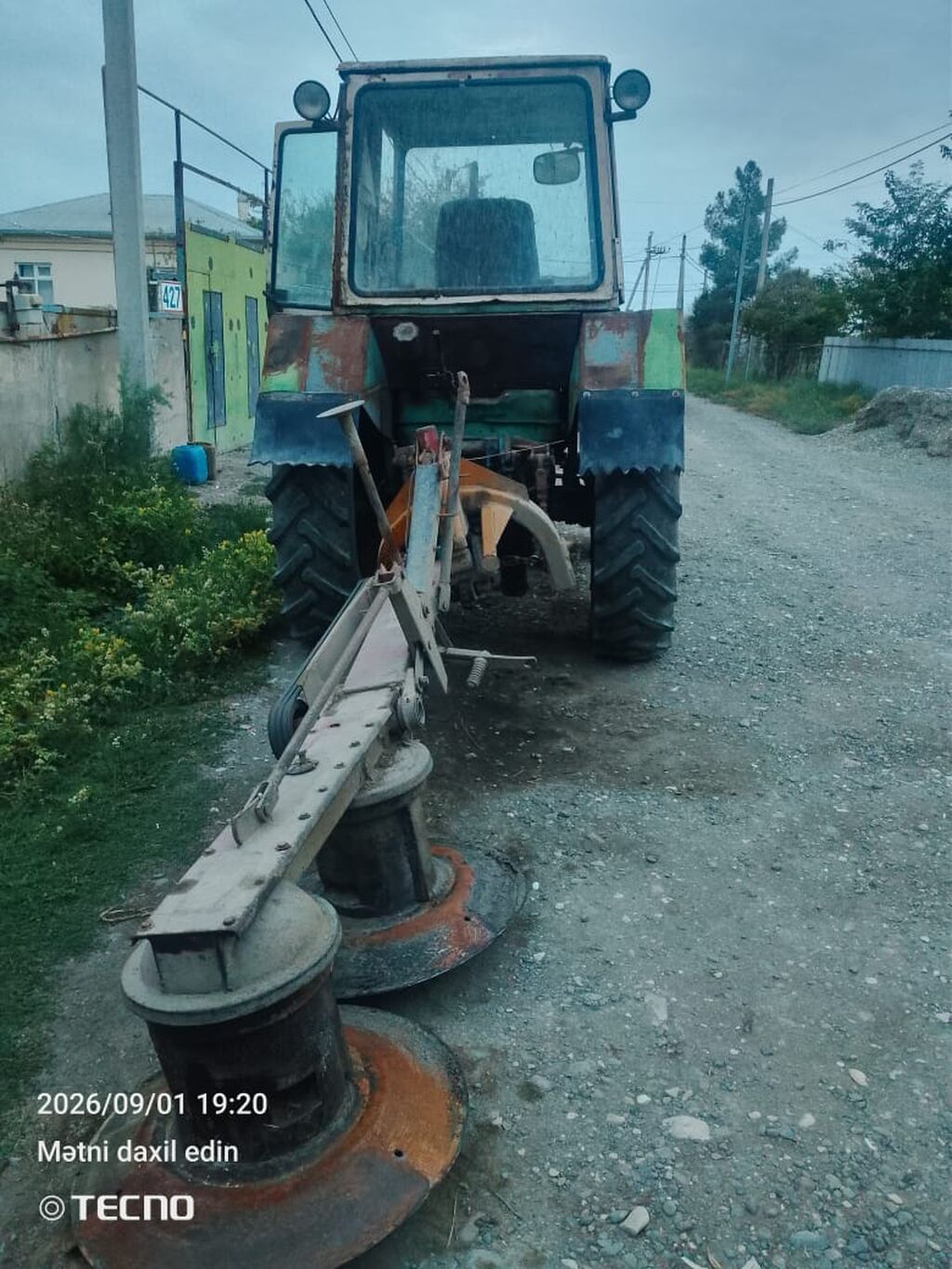 Traktor Yumz 28, 1988 il, 80 at gücü, motor 2.9 l, İşlənmiş — Traktorlar, Ağcabədi (2)
