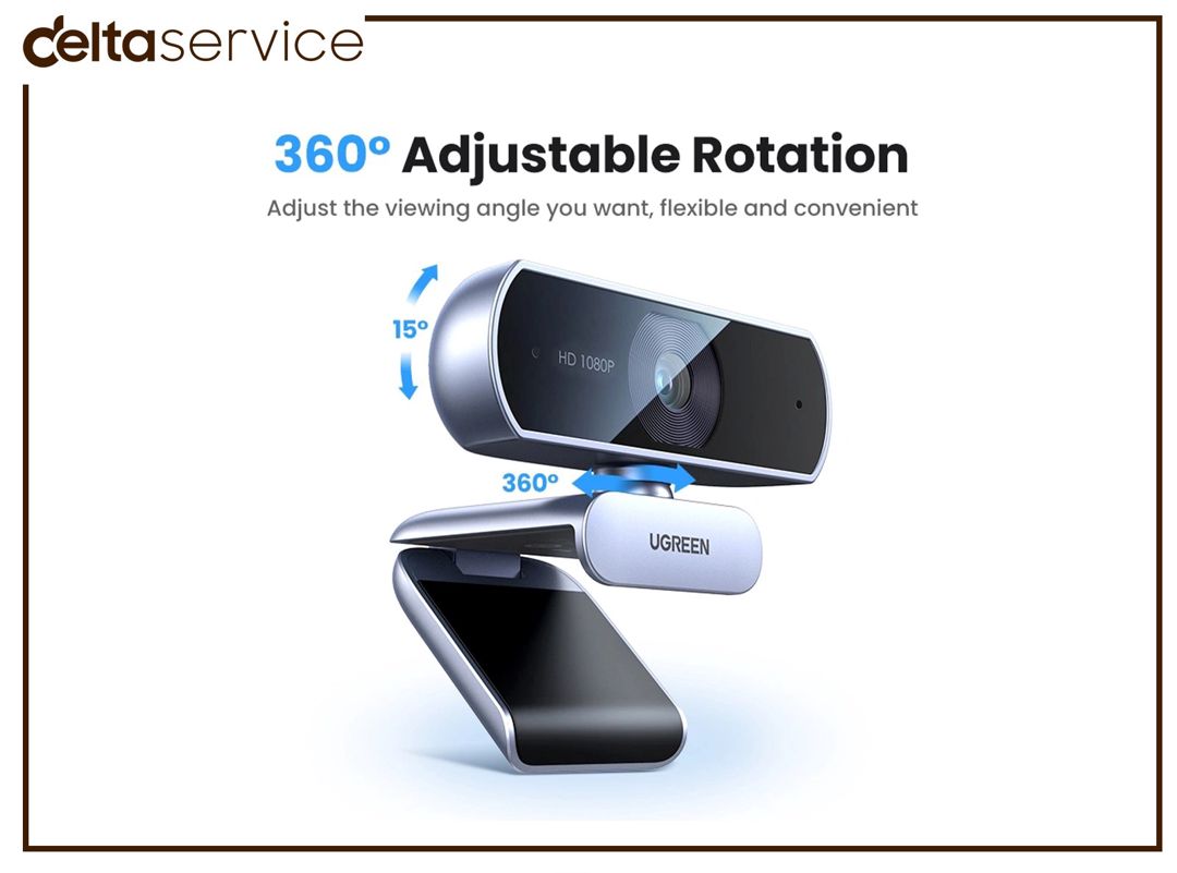UGreen CM678 USB HD 1080P Webcam 15728 — Periferik cihazlar, Bakı (4)