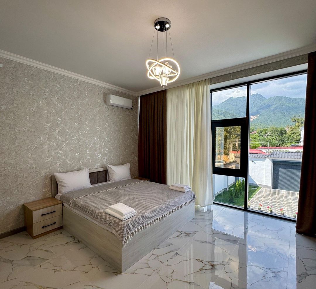İcarəyə verilir 6 otaqlı həyət evi/bağ evi 308 m² — Ev, villa, Qəbələ (11)