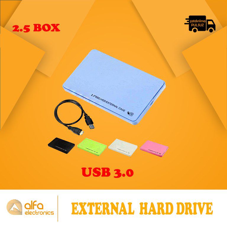 Sərt disk qabları (Hard Disk Box) — Kompüterlər və noutbuklar, Bakı (7)