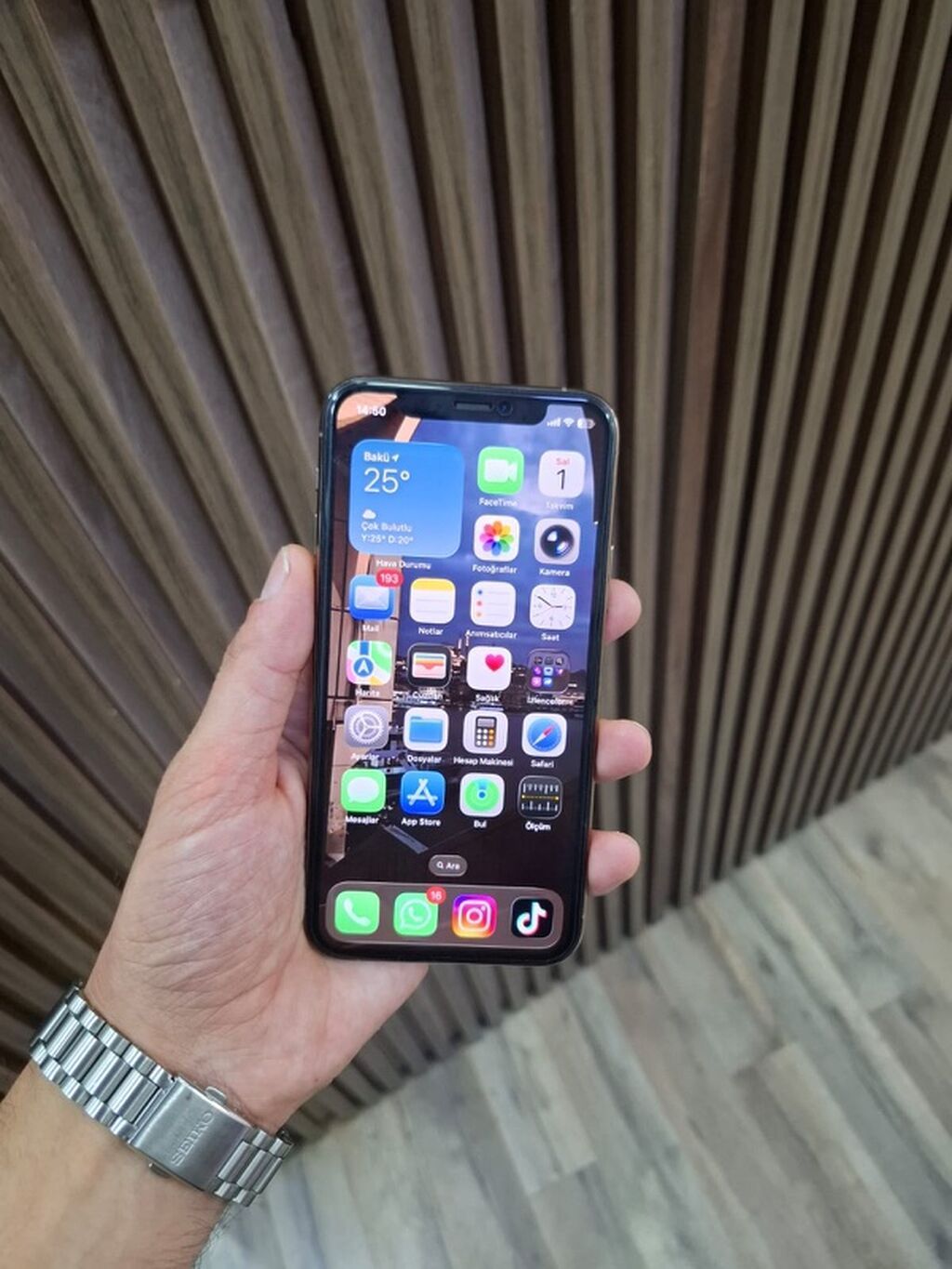 IPhone 11 Pro, 64 GB, Qızılı, Zəmanət, Face ID — Apple iPhone, Bakı