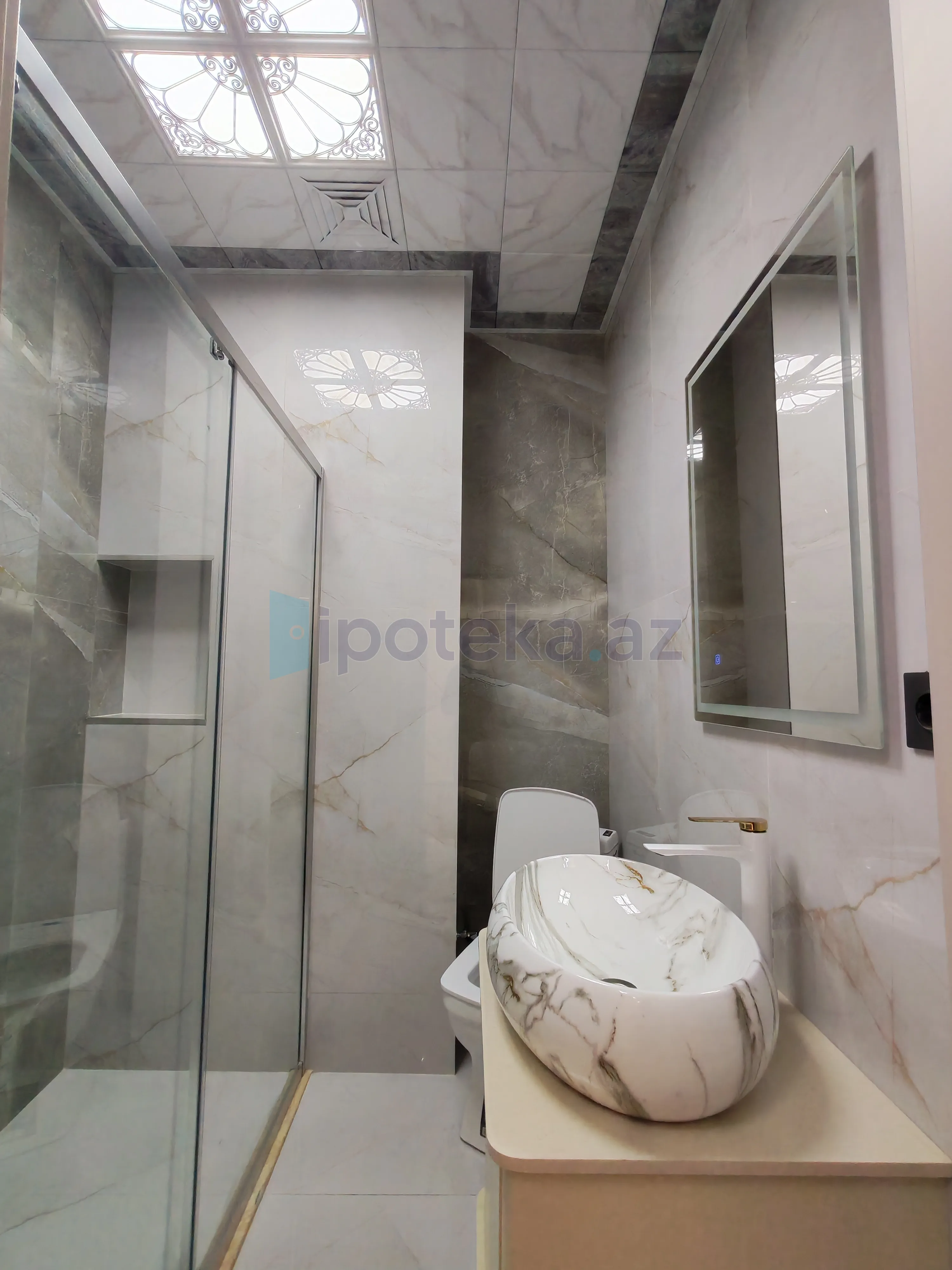 Satılır: 3 Otaq, Yeni tikili, 55.00 m² — Mənzil, Xırdalan (5)