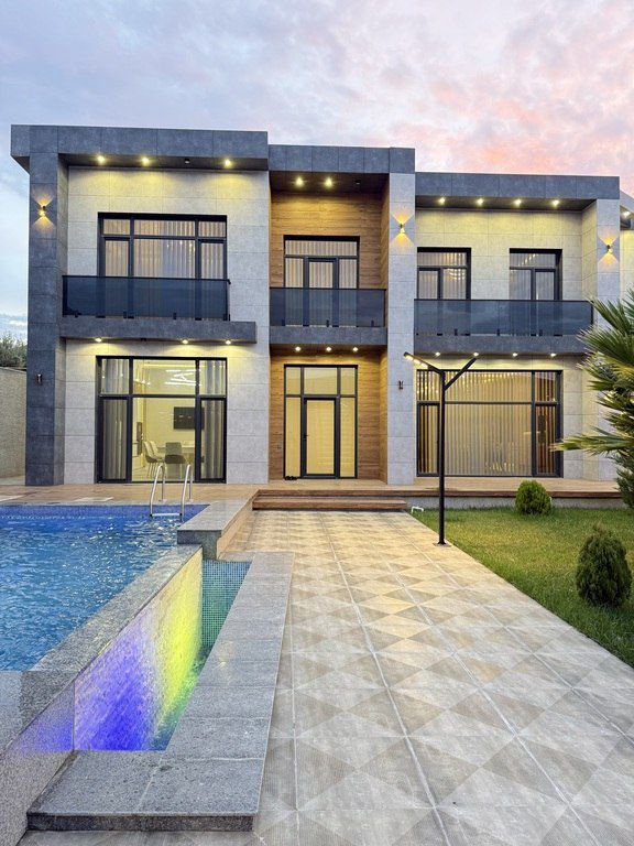 Satılır 6 otaqlı həyət evi/bağ evi 325 m² — Ev, villa, Bakı (12)