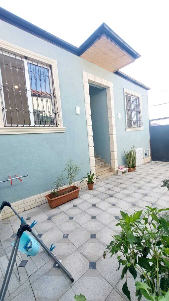 Satılır 3 otaqlı həyət evi/bağ evi 75 m² — Ev, villa, Bakı (3)