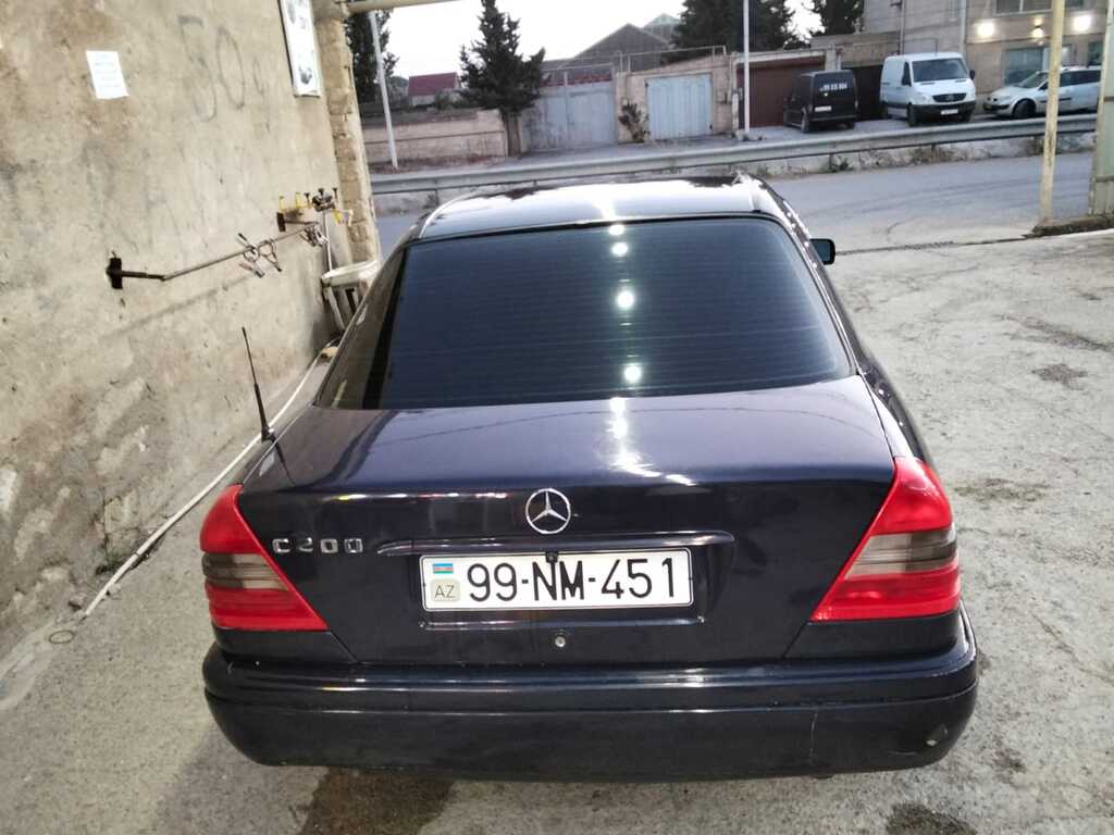Mercedes C 200, 2.0 L, 1995 il, 357 000 km — Avtomobillər, Bakı (2)