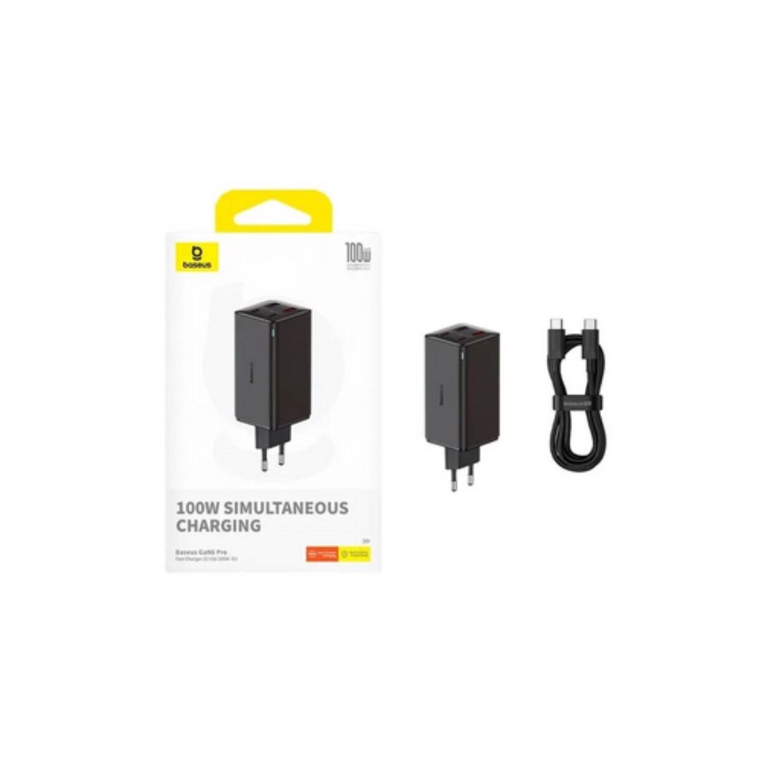 Baseus 100w Gan pro 6 adapteri — Smartfonlar, Bakı (3)