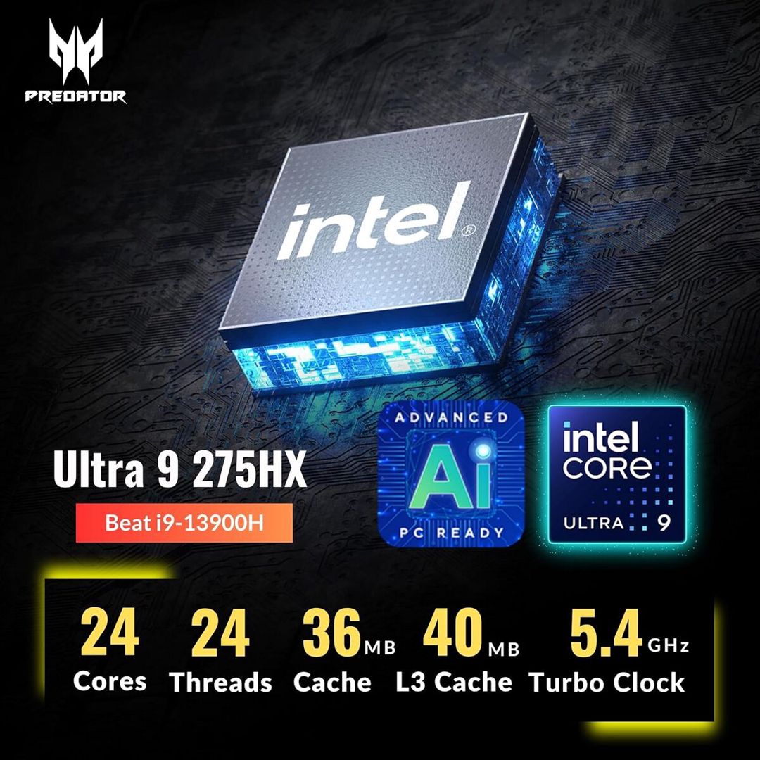Acer Predator Helios Neo 16S AI Gaming Laptop — Noutbuklar, Bakı (2)