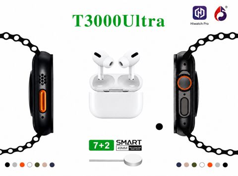 49MM Ağıllı saat +simsiz bluetooth qulaqlıq — Bakı