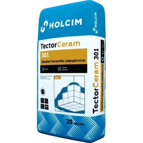 Keramika yapışdırıcısı "Tector Ceram 301 Holcim 25kq" — Bakı