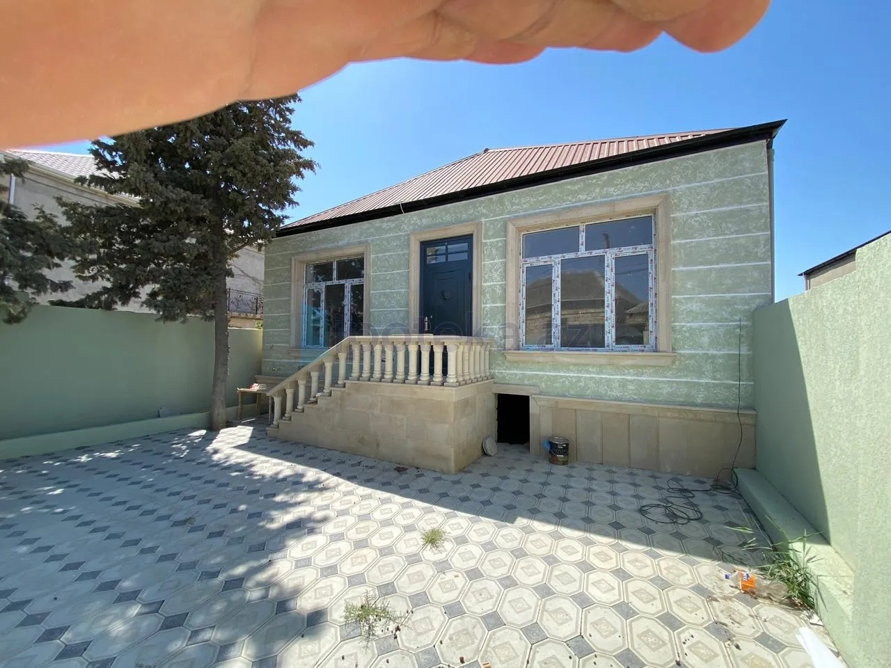 Satılır: 3 Otaq, Evlər/Villalar, Abşeron r., Saray q., 95.00 m² — Ev, villa, Saray (9)