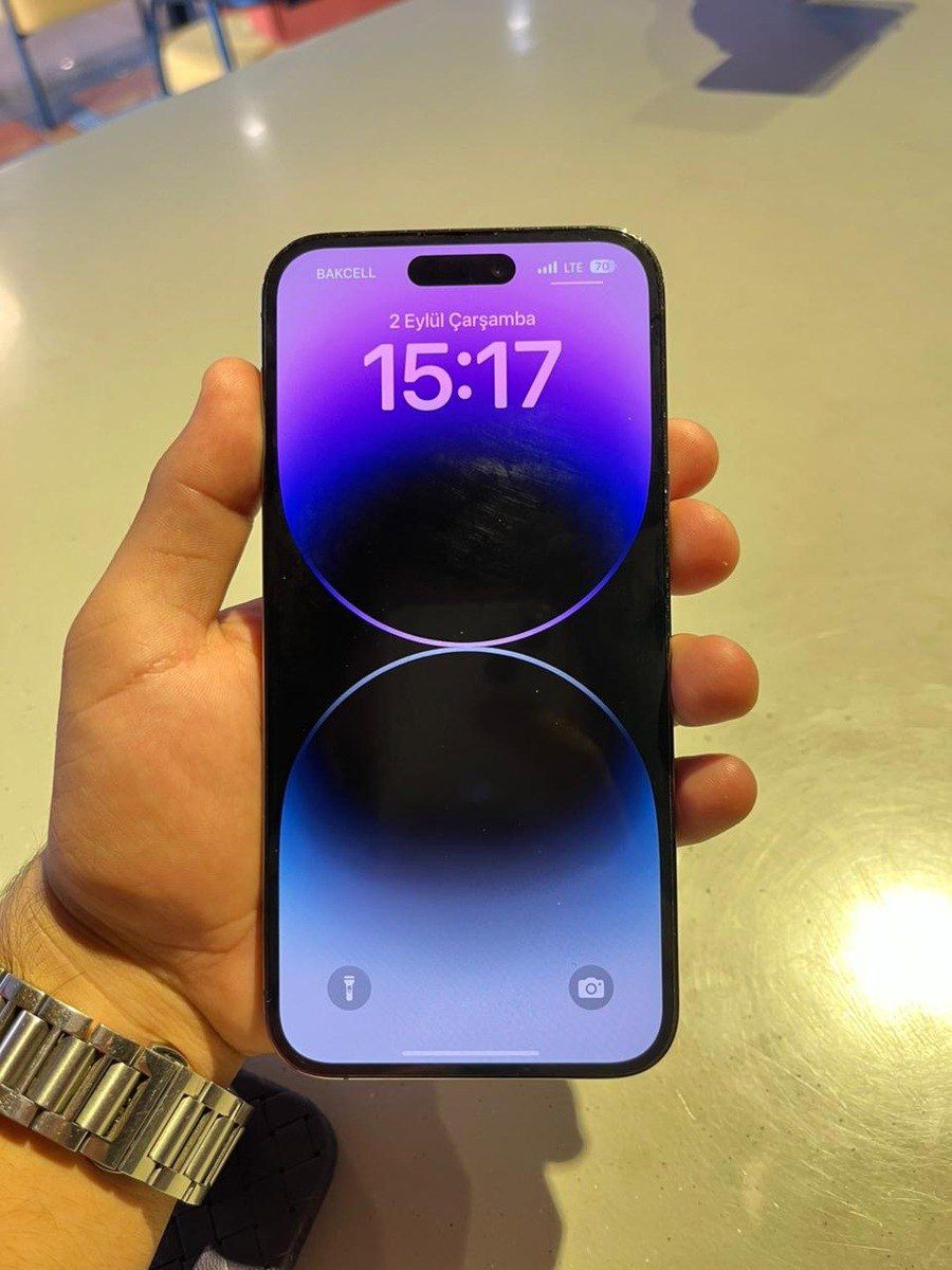 Apple iPhone 14 Pro Max Deep Purple 128GB/6GB — Smartfonlar, Bakı (5)