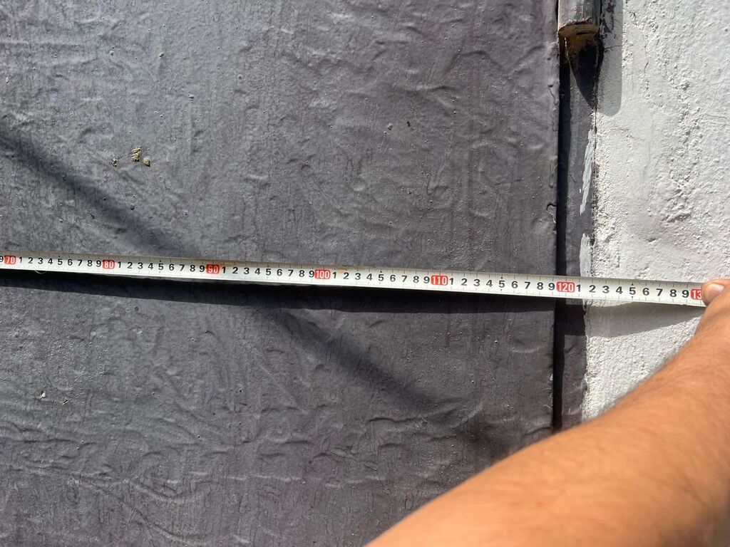 Metall qapı dəsti - Material: qalın metal təbəqədən hazırlanmış giriş — Pəncərələr, qapılar, balkonlar, Bakı (5)