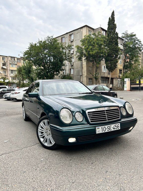 Mercedes E 230, 2.3 L, 1996 il, 387 579 km — Avtomobillər, Bakı (5)