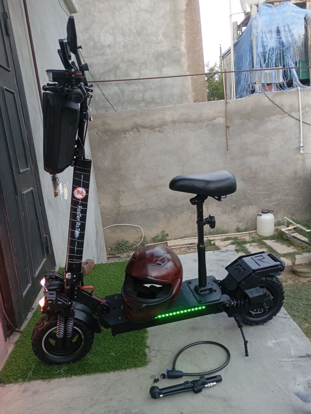 FasTer skuter Rs7 Elektrik skuter – off-road tipli, güclü — Skuterlər, Digah (8)