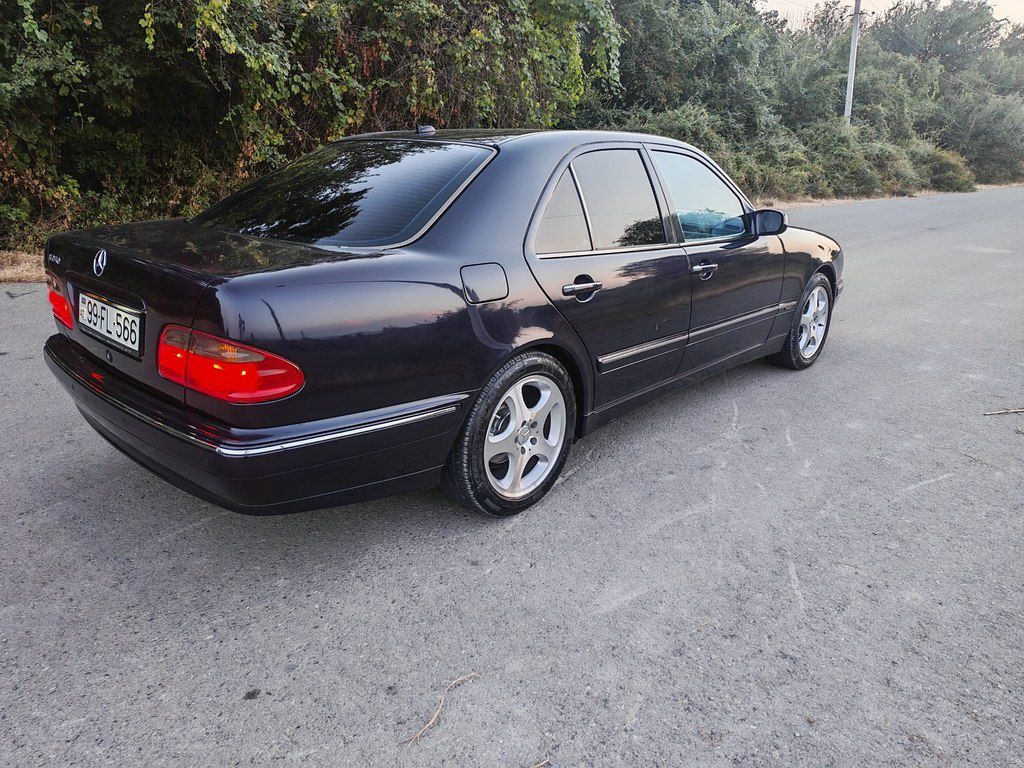 Mercedes E 240, 2.4 L, 2000 il, 234 000 km — Avtomobillər, Ağdaş (8)