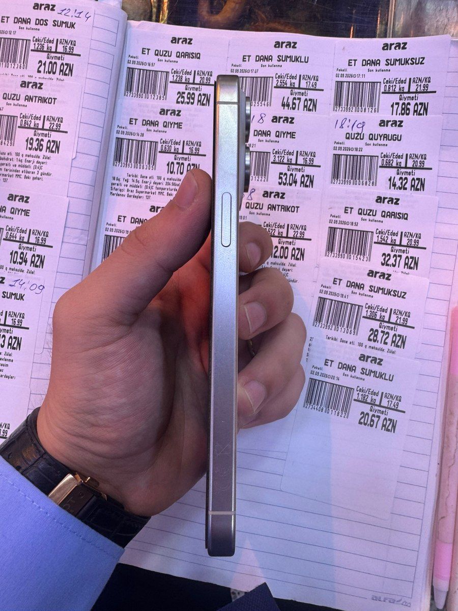Apple iPhone 15 Pro Max White Titanium 256GB/8GB — Smartfonlar, Sumqayıt (7)
