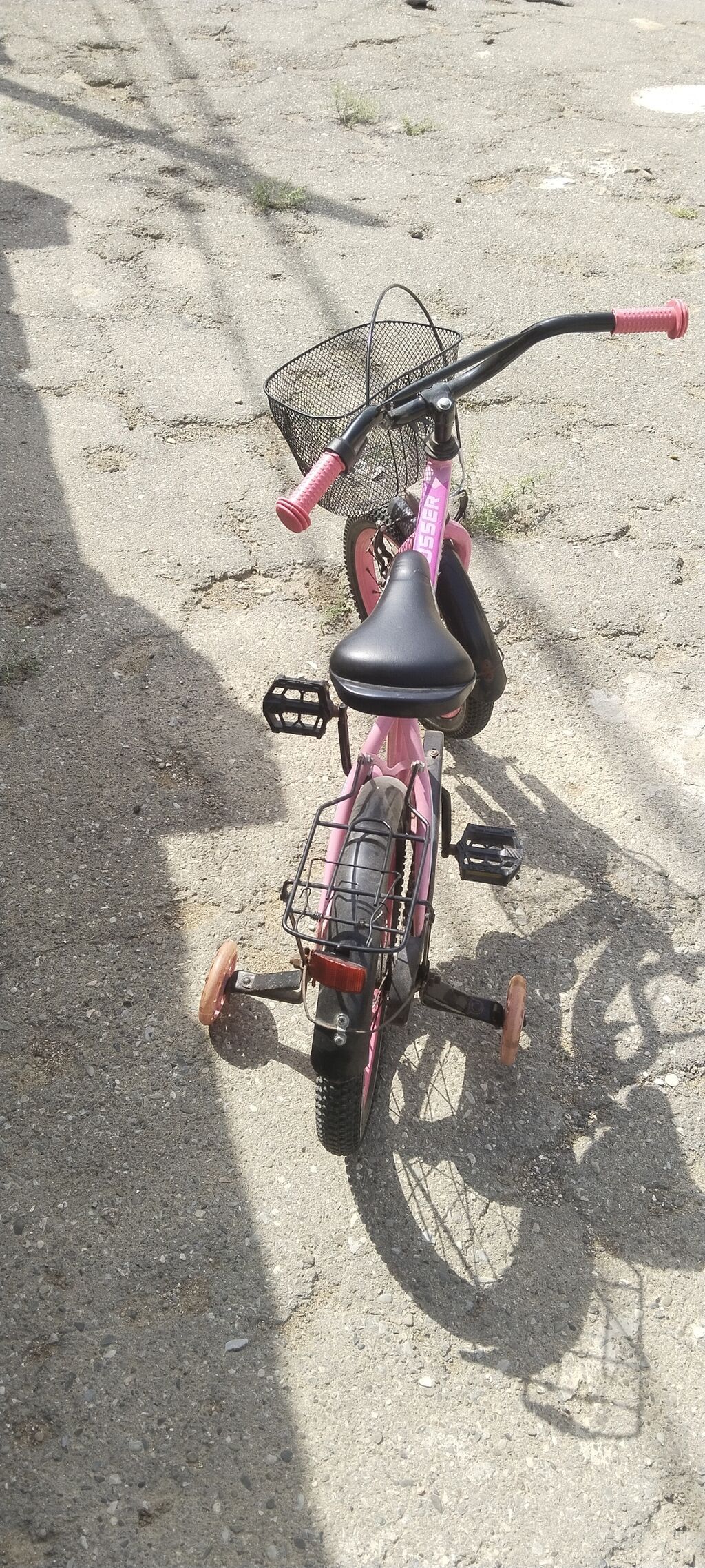 Uşaq velosipedi – Crosser, 16 düymlük - Rəng: çəhrayı-qara - Çərçivə — Uşaq velosipedləri, Güzdək (4)