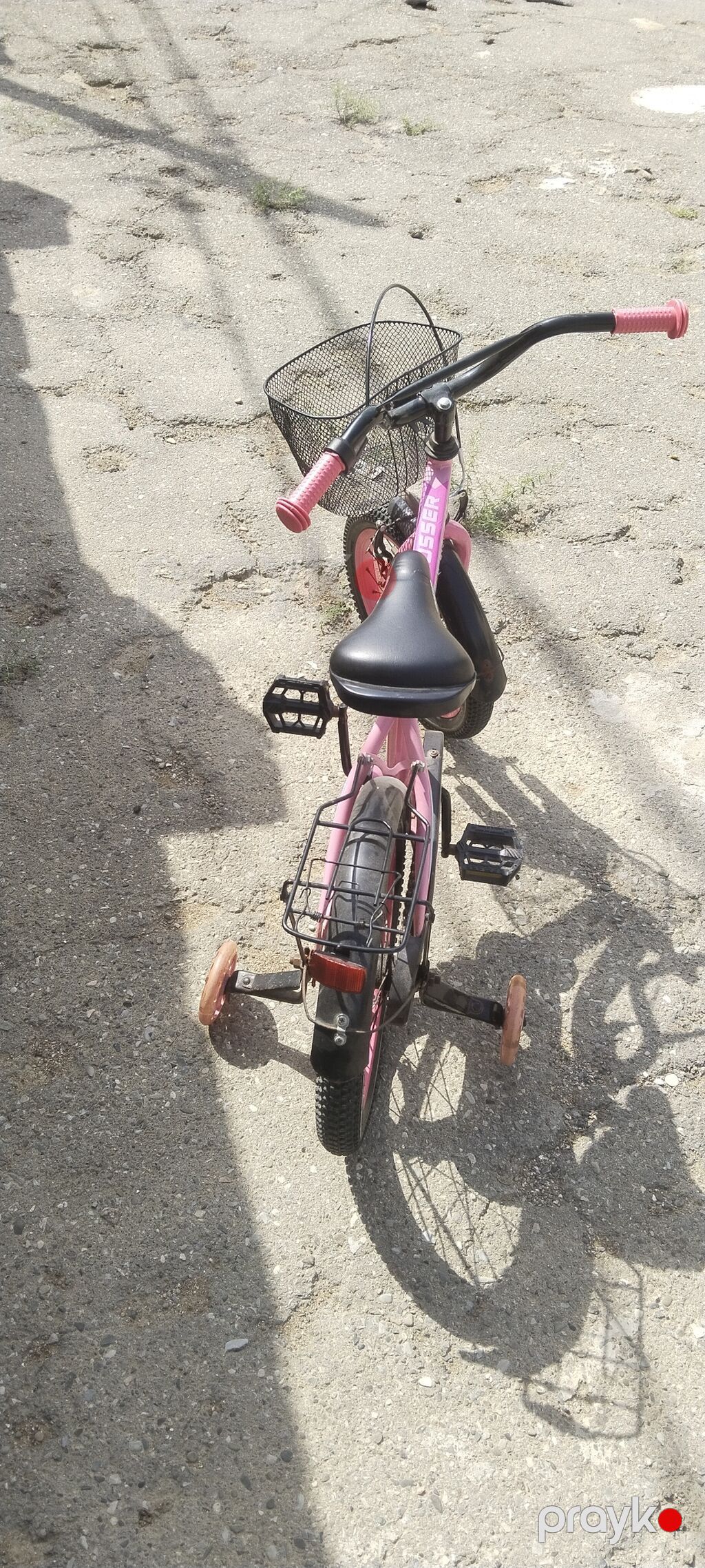 Uşaq velosipedi – Crosser, 16" təkər ölçüsü - Rəng: çəhrayı-qara — Uşaq velosipedləri, Güzdək (5)