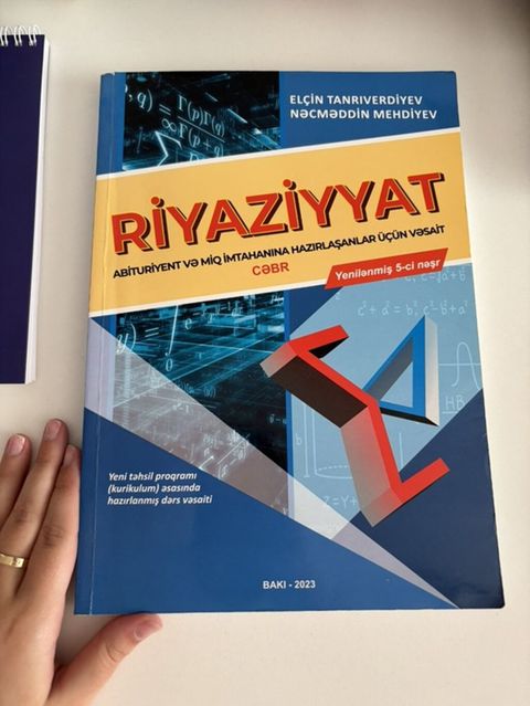 Riyaziyyat – Abituriyent və MİQ imtahanına hazırlaşanlar üçün vəsait — Masazır