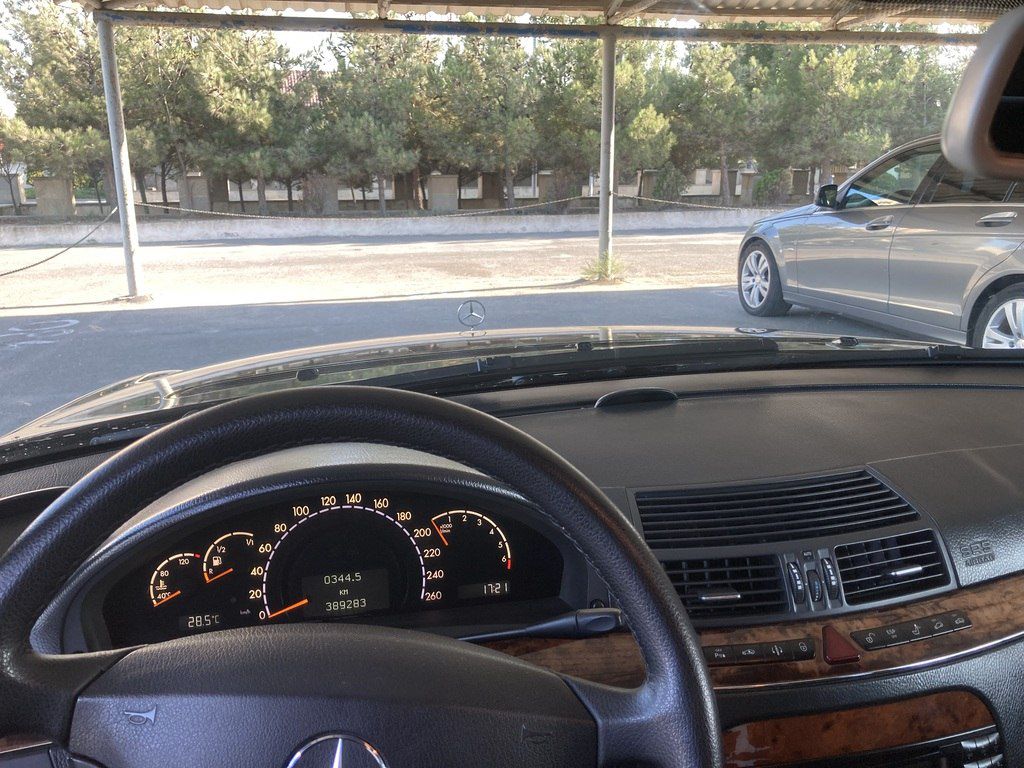 Mercedes S 350, 3.7 L, 2002 il, 388 238 km — Avtomobillər, Bakı (5)