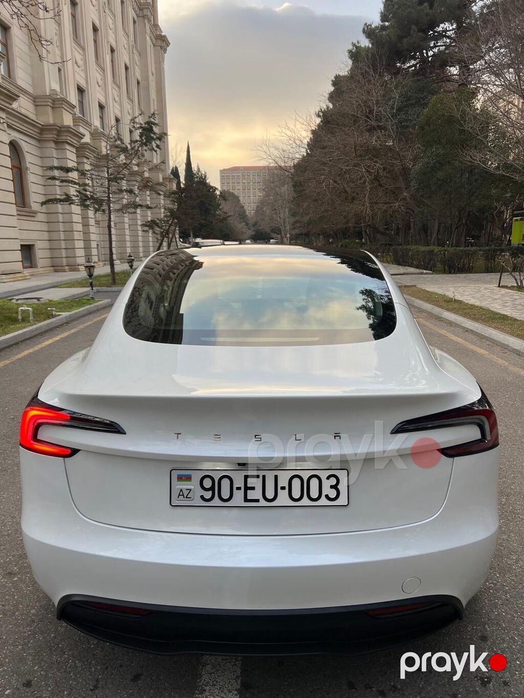 Tesla Model 3 Long Range 600 Km Avtomobil ideal vəziyyətdədir. Probeq — Avtomobillər, Göytəpə (3)
