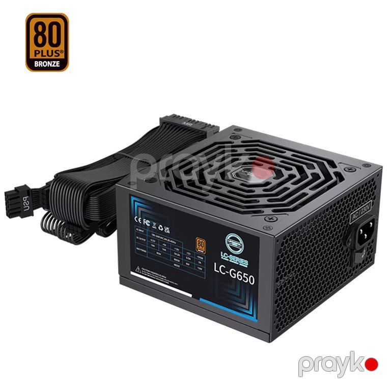 Qida bloku "LovingCool LC-G650 650 Watt 80+" — Kompüterlər və noutbuklar, Bakı (5)