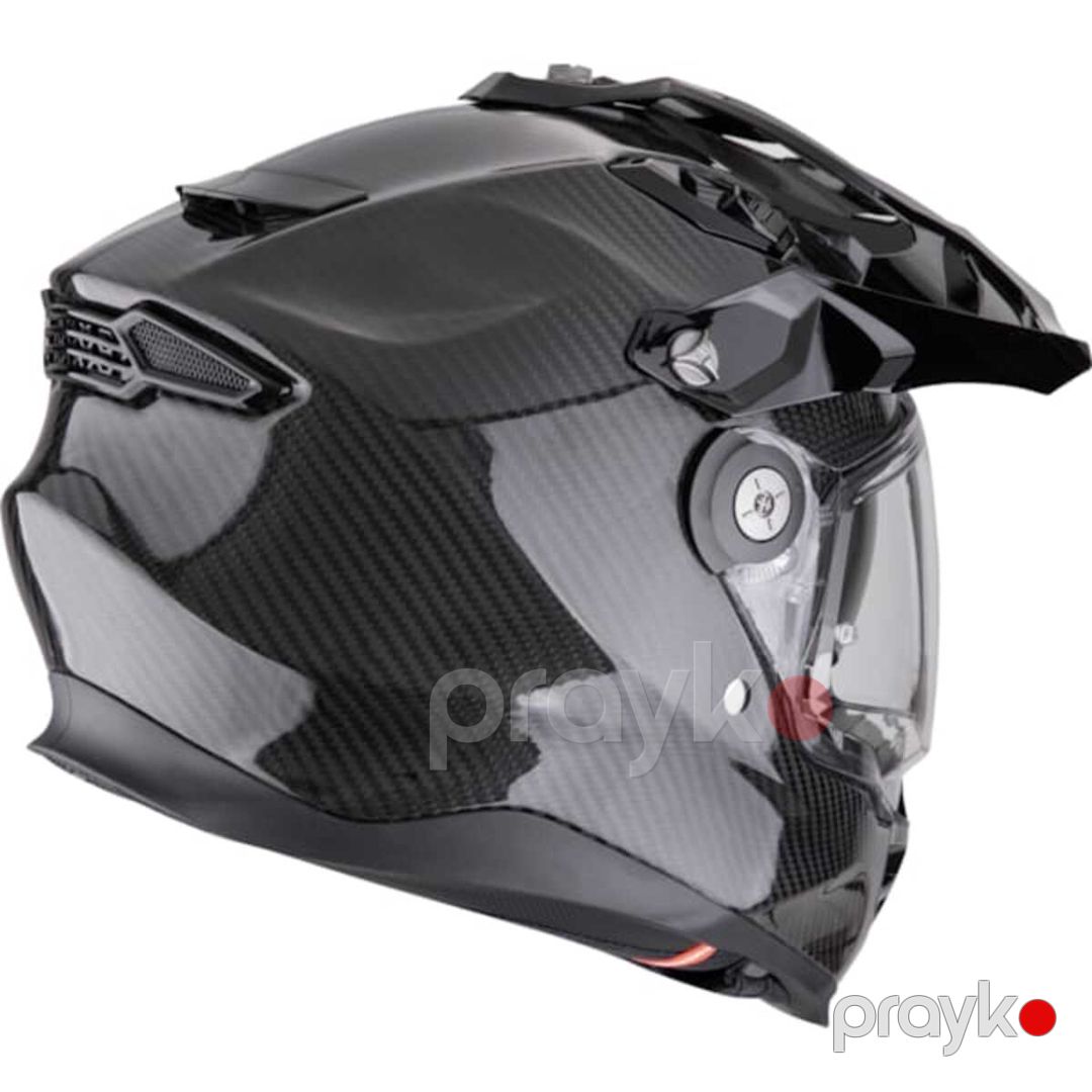 Dəbilqə scorpion ADF 9000 Carbon AIR Solıd Black — Ehtiyat hissələri və aksesuarlar, Bakı (2)