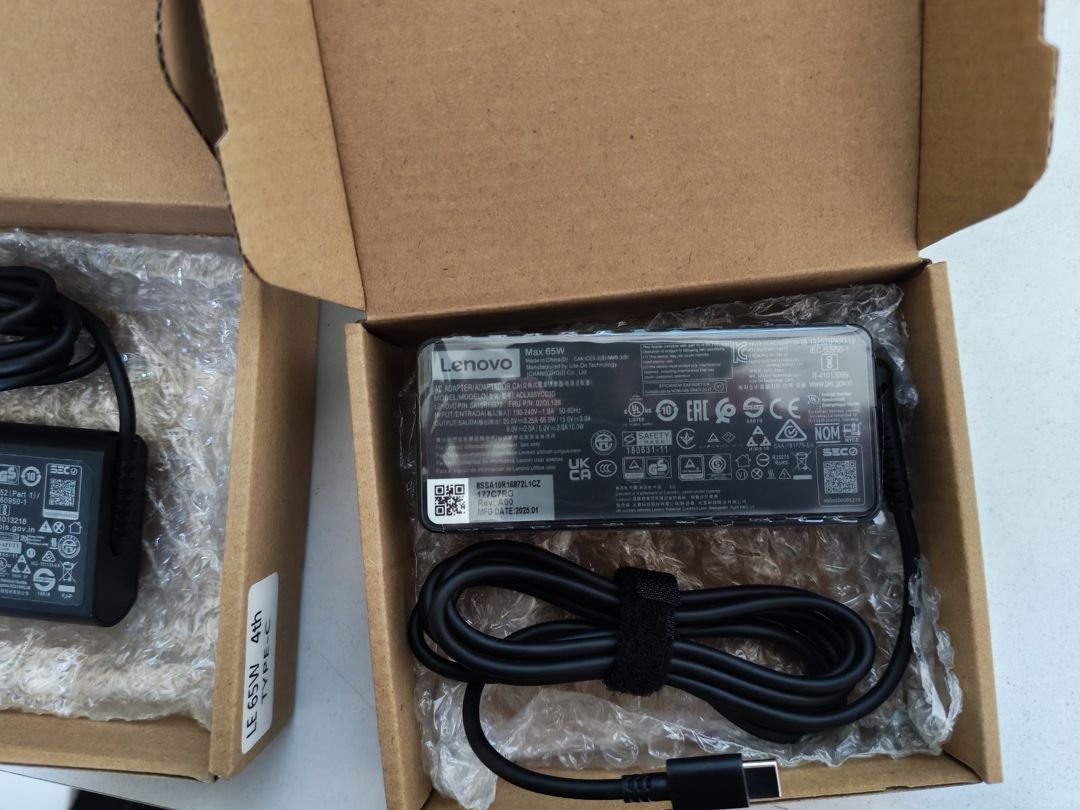 Lenovo 65w type-c adapteri — Periferik cihazlar, Bakı (3)