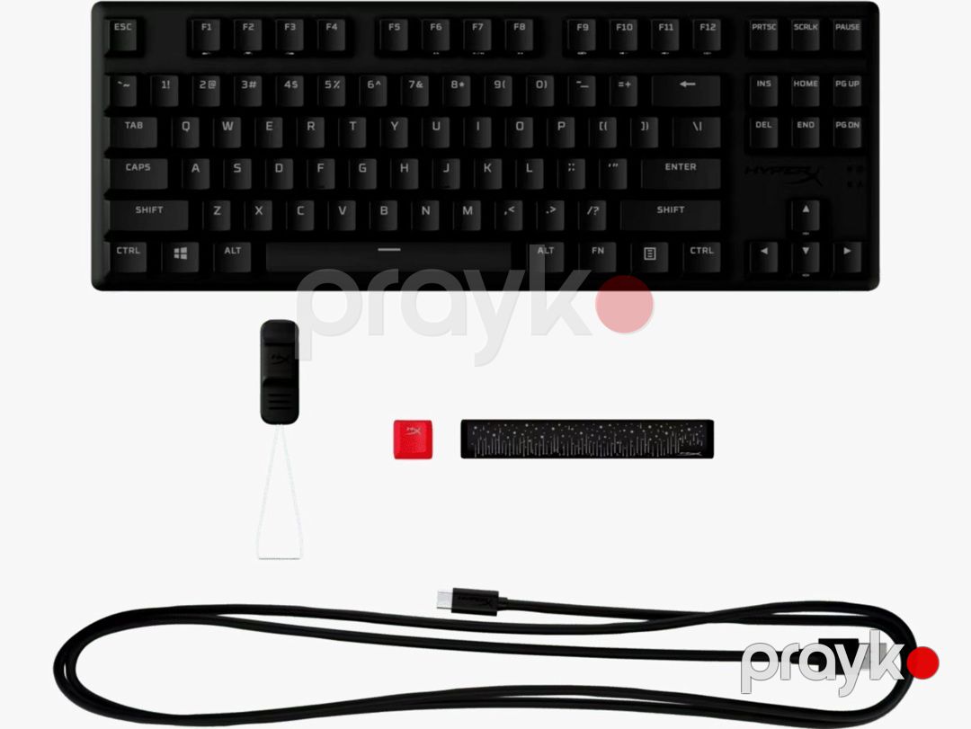 Oyun klaviaturası HyperX Alloy Origins Core PBT (639N7AA) gaming keyboard — Periferik cihazlar, Bakı (6)