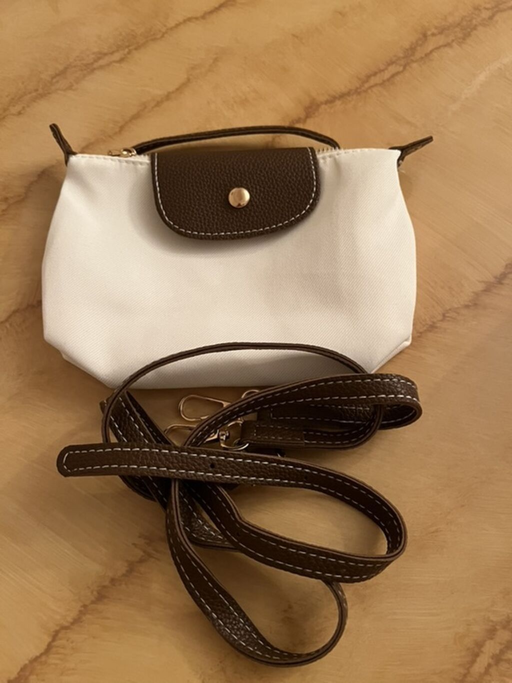Mini çanta – 2 rəngli dəst (qara və ağ) - Material: suya davamlı — Çantalar, çamadanlar, cüzdanlar, Bakı (5)