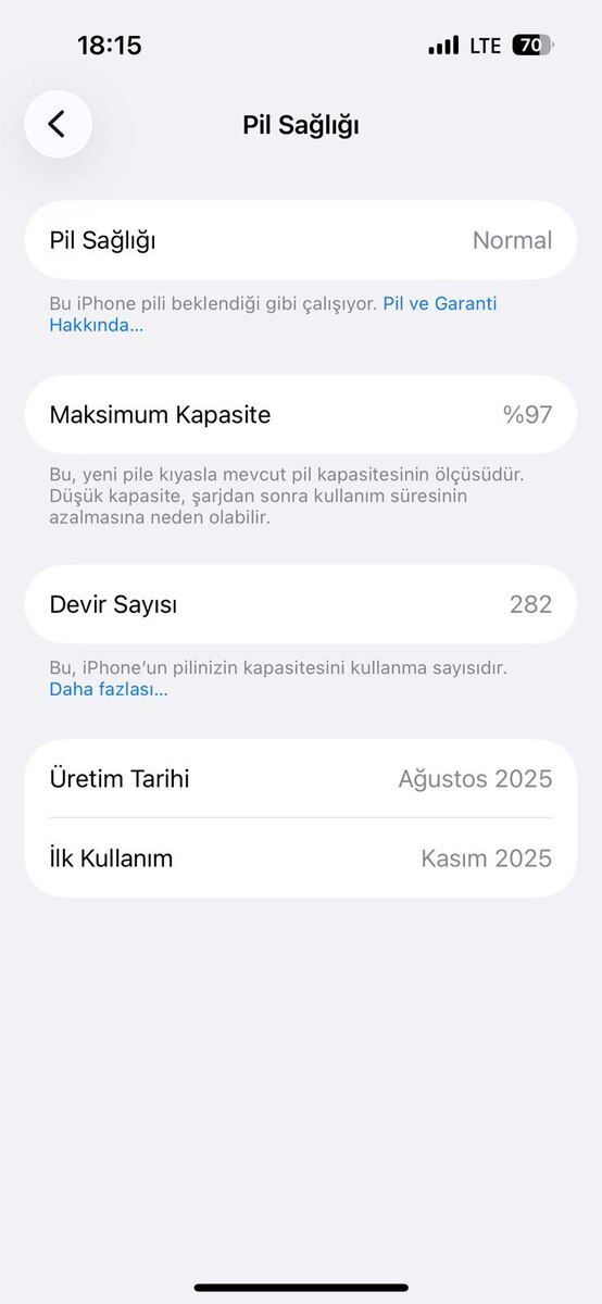 Apple iPhone 16 Ultramarine 128GB/8GB — Smartfonlar, Bakı (3)