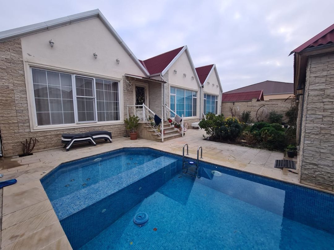 Satılır 4 otaqlı həyət evi/bağ evi 140 m² — Ev, villa, Bakı (3)
