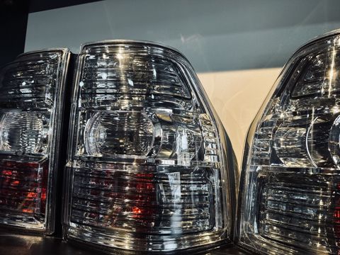 "Mitsubishi Pajero" stop işığı — Bakı
