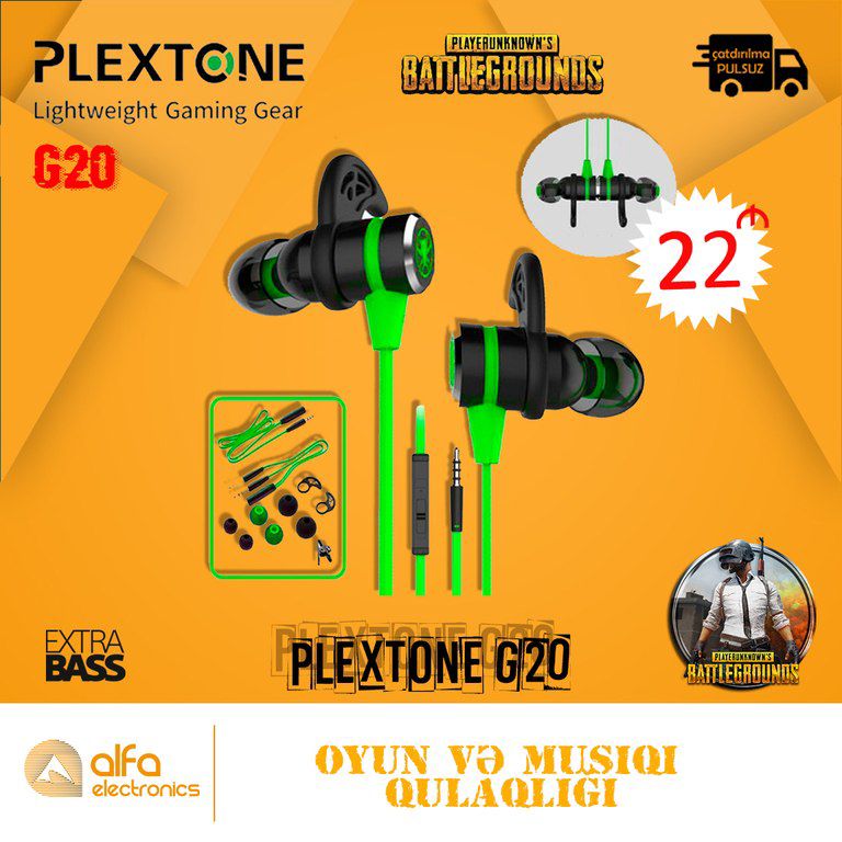 Qulaqcıq "Plextone Gaming and Music" — Səs texnikası, Bakı (8)