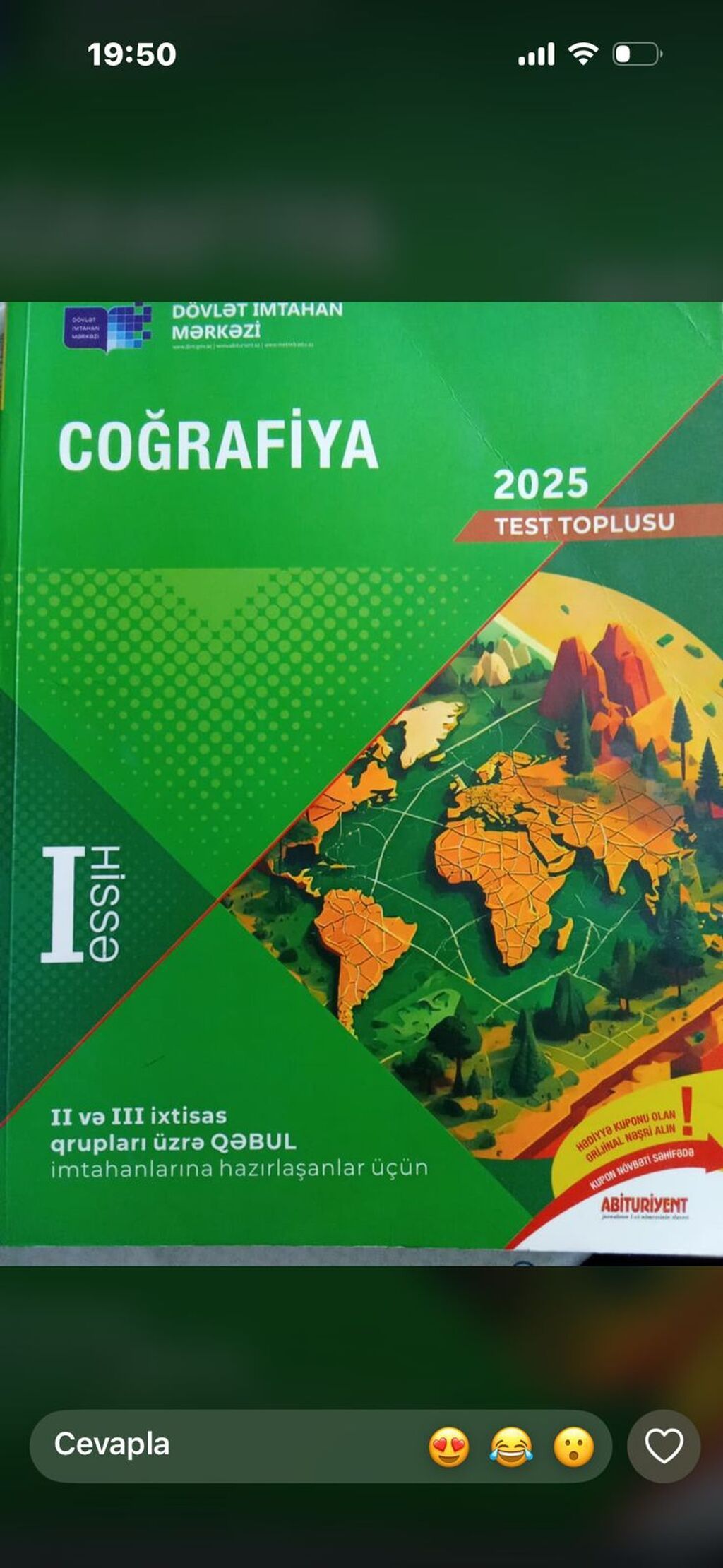 Coğrafiya 9-cu sinif, 2023 il — Kitablar, Bakı (3)