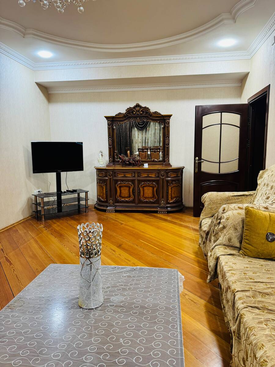 İcarəyə verilir 2 otaqlı yeni tikili 92 m² — Mənzil, Bakı (7)