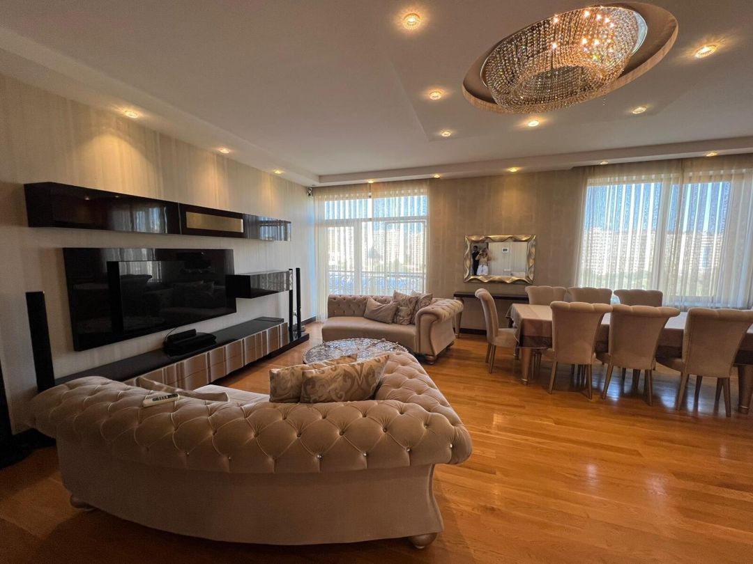 İcarəyə verilir 3 otaqlı yeni tikili 140 m² — Mənzil, Bakı (2)