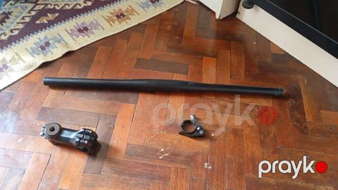 Velosiped sükan dəsti - Düz profil sükan borusu, yüngül və möhkəm — Bakı