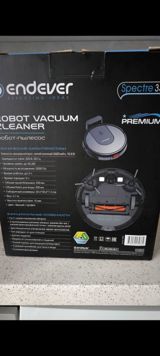 Endever Spectre 33 robot tozsoran - 2‑si‑1‑də: quru süpürmə və yaş — Robot tozsoranlar
