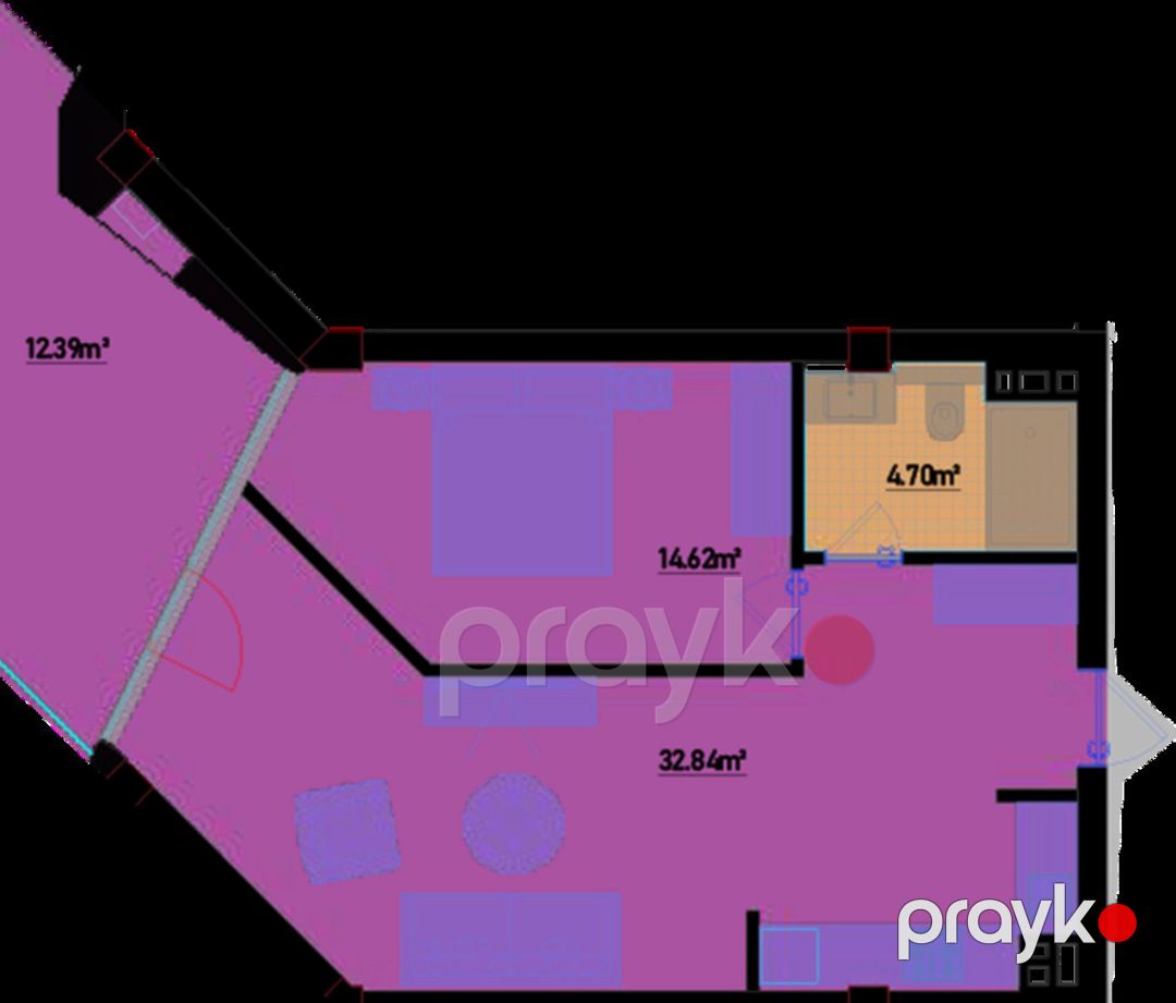 Satılır 2 otaqlı yeni tikili 73.7 m² — Mənzil, Bakı (6)