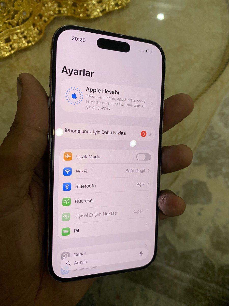 Apple iPhone 15 Pro Natural Titanium 128GB/8GB — Smartfonlar, Bakı (3)